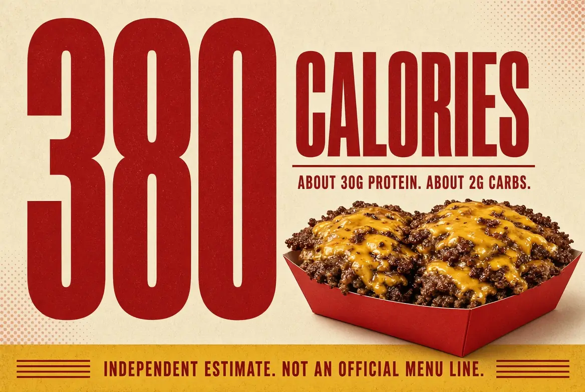 Flying Dutchman In-N-Out: Calories, Price and How to Order (2026) 4 Flying Dutchman about 380 calories, 30g protein, 2g carbs