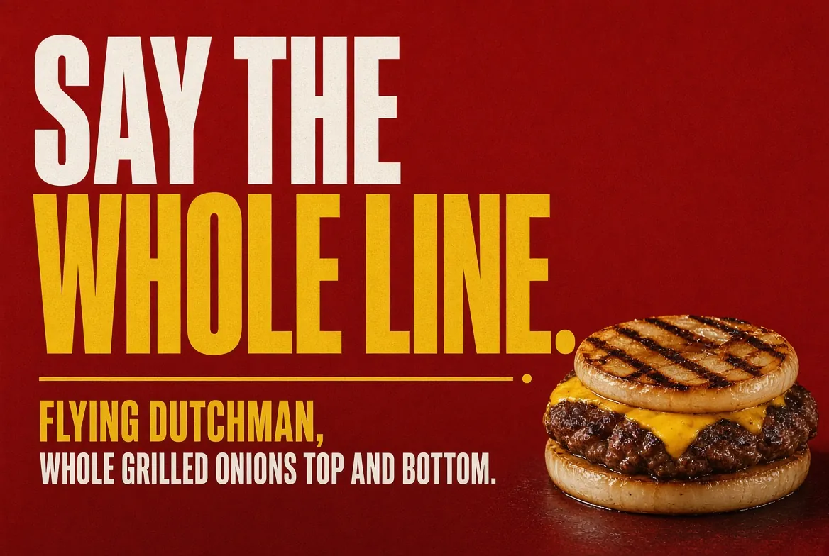 Flying Dutchman In-N-Out: Calories, Price and How to Order (2026) 8 Say Flying Dutchman, whole grilled onions on the top and bottom